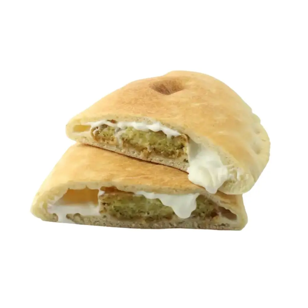 فطيرة جبن سائل بالفلافل